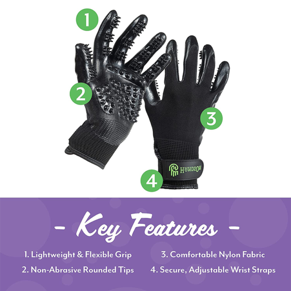 Pet Grooming Gloves - Image 2