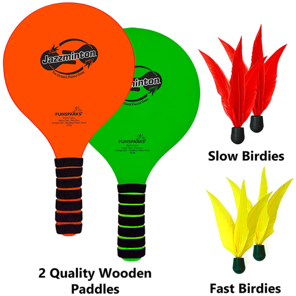 Paddle Ball Jazzminton Game - Image 2