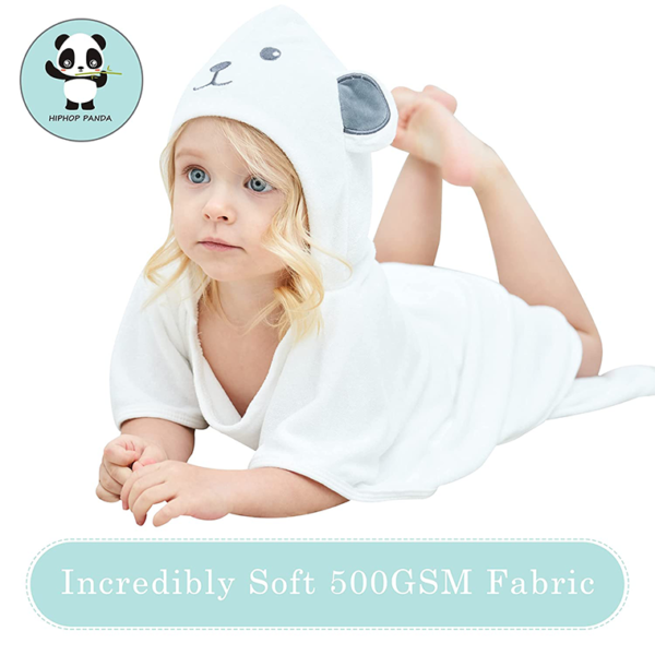 Bamboo Hooded Baby Towel - Image 2