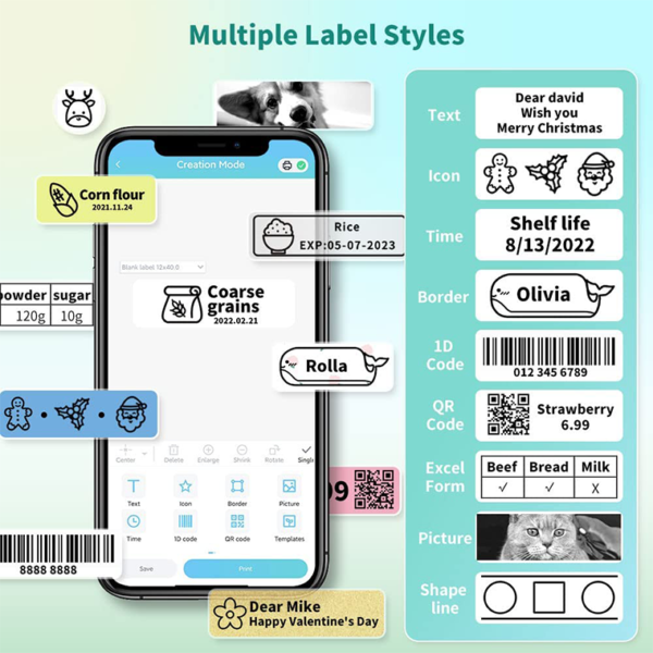 D30 Label Maker Machine - Image 2