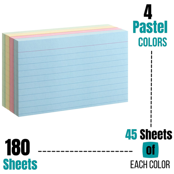 Mr. Pen- Pastel Index Cards - Image 2