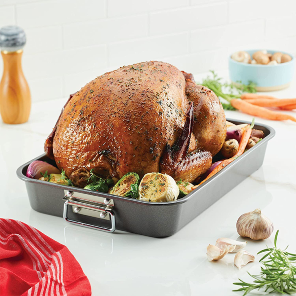 Nonstick Steel Roaster - Image 3