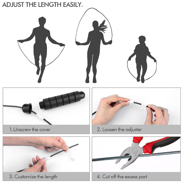 Tangle-Free Rapid Speed Jumping Rope - Image 3