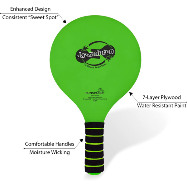 Paddle Ball Jazzminton Game - Image 3