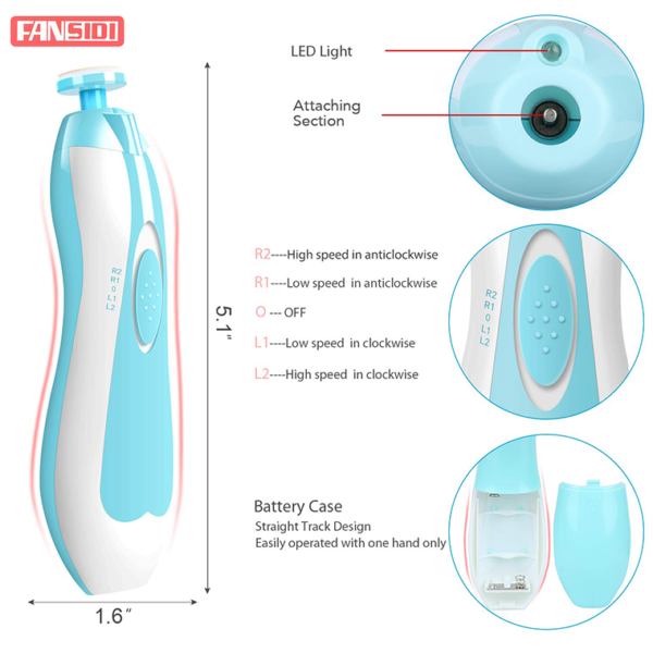 Baby Nail Trimmer Electric - Image 2