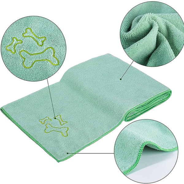 3 Pack Large Pet Bath Towels - Image 3