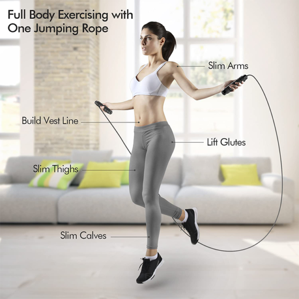 Tangle-Free Rapid Speed Jumping Rope - Image 4